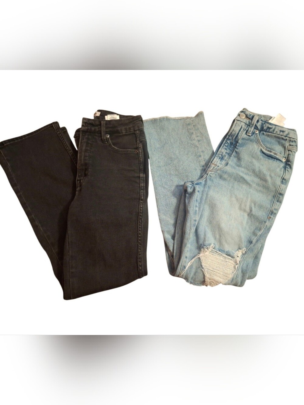 Like New Lot 2 Pairs Of Good American Jeans Size 00